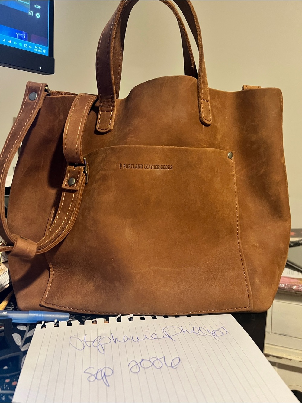 Portland Leather Goods OG Cocoa Medium Classic Crossbody